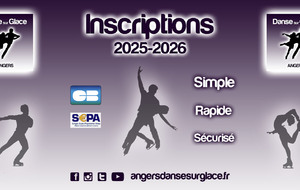 INSCRIPTIONS 2025-2026, C'EST PARTI !