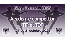 STAGE DE TOUSSAINT 2025 - ACADEMIE COMPÉTITION HORS ADULTES