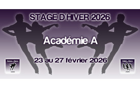 STAGE D'HIVER 2026 - ACADEMIE A