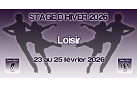 STAGE D'HIVER 2026 - LOISIR