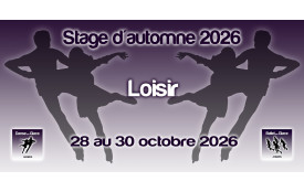 STAGE D'AUTOMNE 2026 - LOISIR