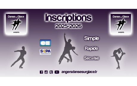 INSCRIPTIONS 2025-2026, C'EST PARTI !